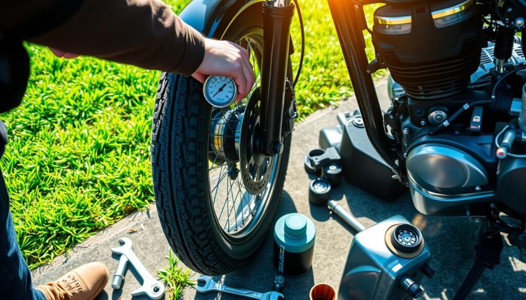 daily motorcycle checks