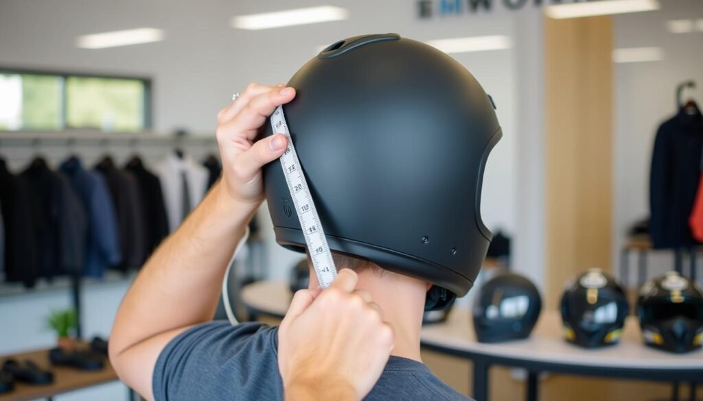 helmet fit measurement